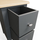 Grantham Solid Pine 2 Drawer Bedside Cabinet by Lavishway | Bedside Tables-36867