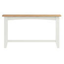 Grantham Oak Top Coffee Table in White by Lavishway | Coffee Tables-37061