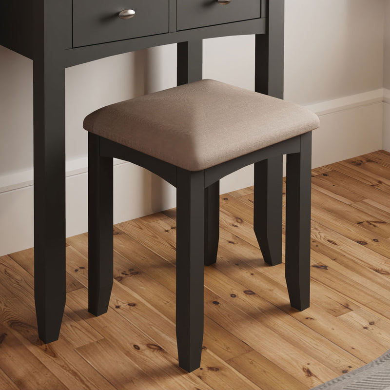 Grantham Solid Wood Dressing Stool by Lavishway | Dressing Table Stools-37010