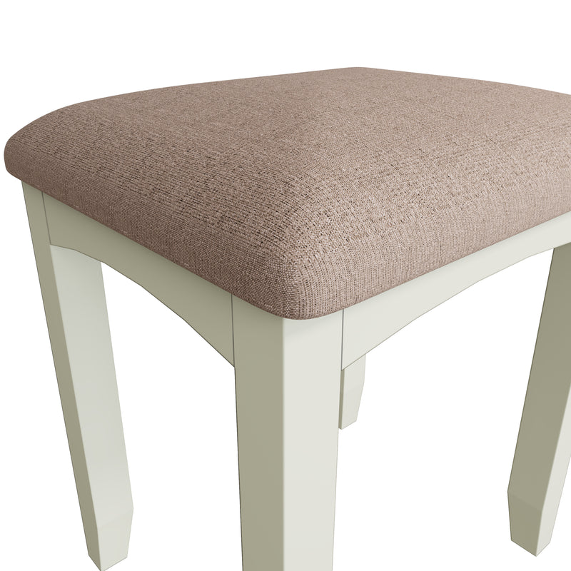 Grantham Fabric Seat Dressing Table Stool by Lavishway | Dressing Table Stools-37131