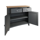 Grantham Oak Top 2 Doors 2 Drawers Sideboard by Lavishway | Sideboards-36908