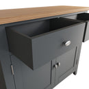 Grantham Oak Top 2 Doors 2 Drawers Sideboard by Lavishway | Sideboards-36910