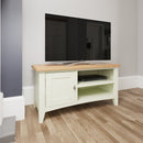 Grantham Oak Top 1 Door Wooden TV Unit by Lavishway | TV Units Cabinets-31463