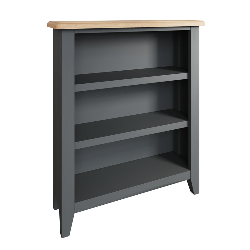 Grantham Oak Top Wide Bookcase by Lavishway | Book Shelves and Cabinets-36898