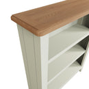 Grantham White Painted Wide Bookcase by Lavishway | Book Shelves and Cabinets-31177