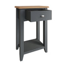 Grantham Oak Top Telephone Table by Lavishway | Side Tables-36883