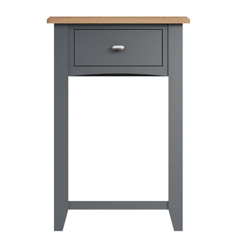 Grantham Oak Top Telephone Table by Lavishway | Side Tables-36882