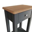 Grantham Oak Top Telephone Table by Lavishway | Side Tables-36885