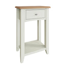 Grantham White Painted Telephone Table by Lavishway | Side Tables-31183