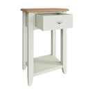 Grantham White Painted Telephone Table by Lavishway | Side Tables-31184