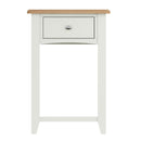 Grantham White Painted Telephone Table by Lavishway | Side Tables-31185