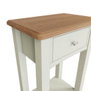 Grantham White Painted Telephone Table by Lavishway | Side Tables-31186