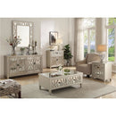 Gallo 4 Doors Mirrored Long Sideboard by Lavishway | Sideboards-25488