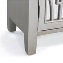 Gallo 4 Doors Mirrored Long Sideboard by Lavishway | Sideboards-25487