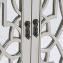 Gallo 4 Doors Mirrored Long Sideboard by Lavishway | Sideboards-25485