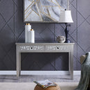 Gallo Champagne 2 Drawers Console Table by Lavishway | Hallway Console Table-25429