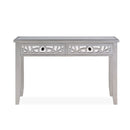 Gallo Champagne 2 Drawers Console Table by Lavishway | Hallway Console Table-25431