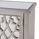 Gallo Champagne Mirrored Top TV Unit by Lavishway | TV Units Cabinets-25361