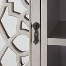 Gallo Champagne Mirrored Top TV Unit by Lavishway | TV Units Cabinets-25362