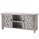 Gallo Champagne Mirrored Top TV Unit by Lavishway | TV Units Cabinets-25355