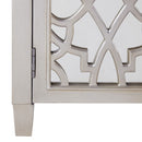 Gallo Champagne Mirrored Top TV Unit by Lavishway | TV Units Cabinets-25360