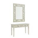 Gallo 2 Drawers Console Table & Mirror by Lavishway | Wall Mirrors-25419