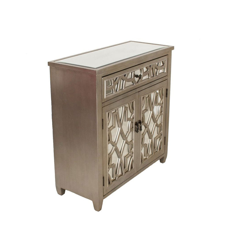 Gallo Mirrored Drawer Chest & Wall Mirror by Lavishway | Wall Mirrors-25498