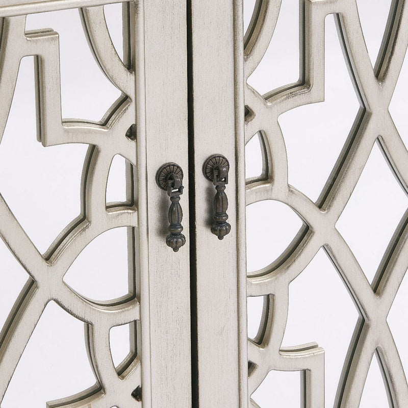 Gallo Mirrored Drawer Chest & Wall Mirror by Lavishway | Wall Mirrors-25505