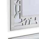 Gallo Mirrored Drawer Chest & Wall Mirror by Lavishway | Wall Mirrors-25504