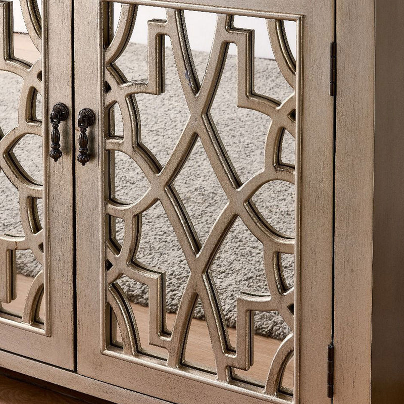 Gallo Mirrored Drawer Chest & Wall Mirror by Lavishway | Wall Mirrors-25502