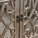 Gallo Mirrored Top 2 Doors Chest by Lavishway | Chest Of Drawers-25523