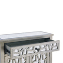 Gallo Mirrored Top 2 Doors Chest by Lavishway | Chest Of Drawers-25529