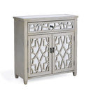 Gallo Mirrored Top 2 Doors Chest by Lavishway | Chest Of Drawers-25525