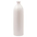 Garda Glazed White Gisela Vase by Lavishway | Vases-50955