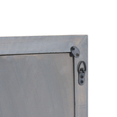 Geometric Diamond Cut Out Grey Wall Mirror by Lavishway | Wall Mirrors-50369