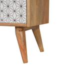 Martino Printed 2 Drawers Bedside Table by Lavishway | Bedside Tables-59938