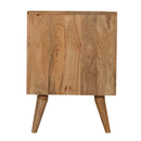 Martino Printed 2 Drawers Bedside Table by Lavishway | Bedside Tables-59936