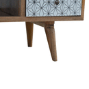 Martino Screen Printed 2 Drawers Media Unit by Lavishway | TV Units Cabinets-59897
