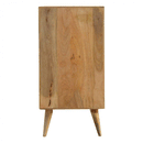 Martino White & Printed Tall 4 Drawers Chest by Lavishway | Chest Of Drawers-59879