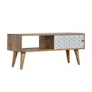 Martino Screen Printed 1 Door Media Unit by Lavishway | TV Units Cabinets-59852