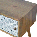 Martino Screen Printed 1 Door Media Unit by Lavishway | TV Units Cabinets-59858