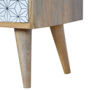 Martino Screen Printed 1 Door Media Unit by Lavishway | TV Units Cabinets-59857