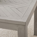 Gilroy Pattern Top Solid Wood Dining Table by Lavishway | Dining Tables-25248