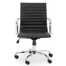 Gio Faux Leather Adjustable Office Chair by Lavishway | Leather Chairs-20197