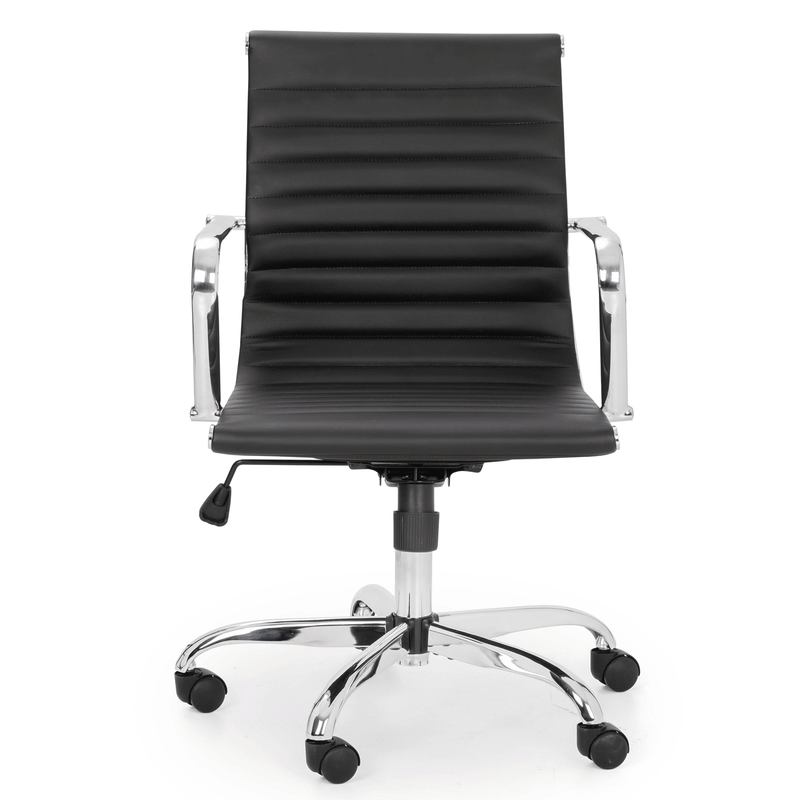 Gio Faux Leather Adjustable Office Chair by Lavishway | Leather Chairs-20197