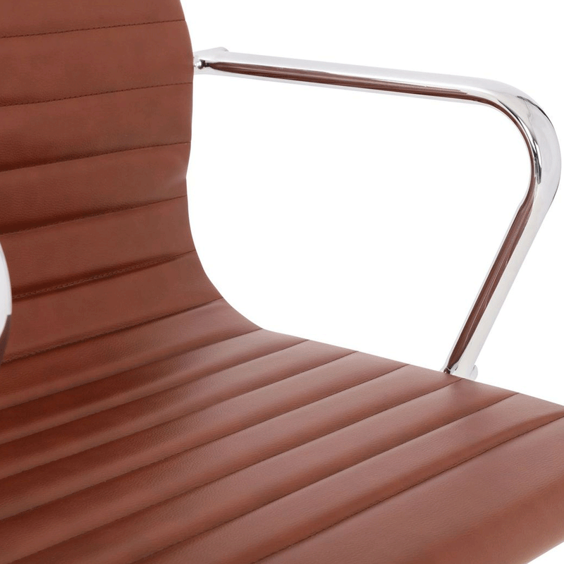 Gio Faux Leather Adjustable Office Chair by Lavishway | Leather Chairs-20200