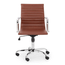 Gio Faux Leather Adjustable Office Chair by Lavishway | Leather Chairs-20198