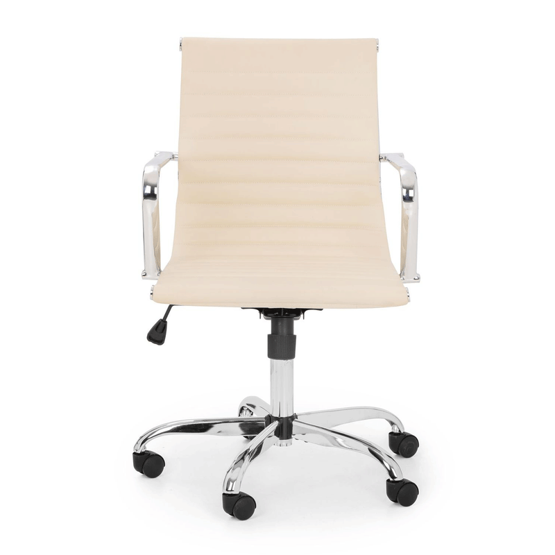 Gio Faux Leather Adjustable Office Chair by Lavishway | Leather Chairs-20199