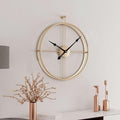 Nordic Design Gold Modern Wall Clock by Lavishway | Wall Clocks-39543