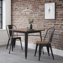 Grafton Solid Elm Wood Seat Bar Chair by Lavishway | Bar Stools-20234